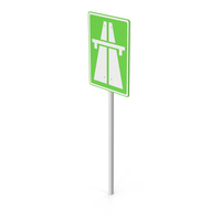 Expressway Highway Road Sign PNG & PSD Images