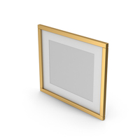 Gold Picture Frame PNG & PSD Images