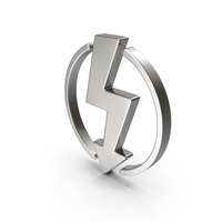 ENERGY ICON SILVER PNG & PSD Images