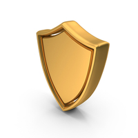 Secure Guard Shield Gold PNG & PSD Images