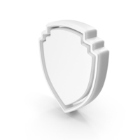 Secure Guard Shield White PNG & PSD Images