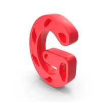 Candy Font Style Capital Letter G Red PNG & PSD Images