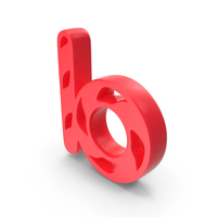 Small Letter B Red PNG & PSD Images