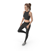 Sport Woman Leaning Against The Wall PNG & PSD Images