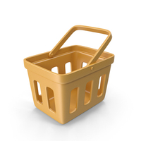 Market Basket Small Yellow PNG & PSD Images