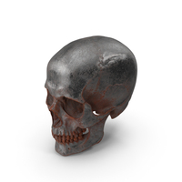 Human Skull Sci Fi Rusty PNG & PSD Images