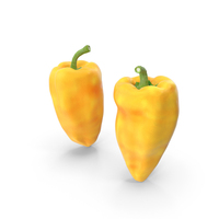 Sweet Long Pepper Yellow PNG & PSD Images