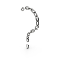 Chain Letter Question Mark PNG & PSD Images