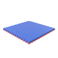 Tatami Puzzle Blue and Red PNG & PSD Images