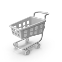 Shopping Cart White PNG & PSD Images