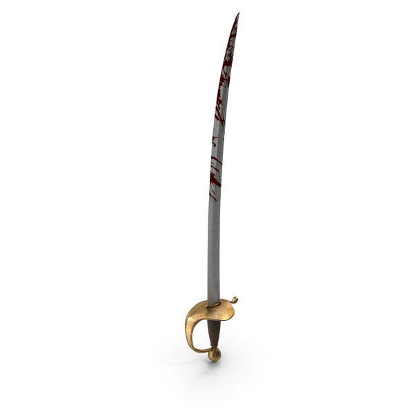 Pirate Sabre Sword Bloody PNG & PSD Images