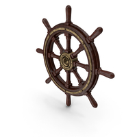 Ship Captain Wheel PNG & PSD Images