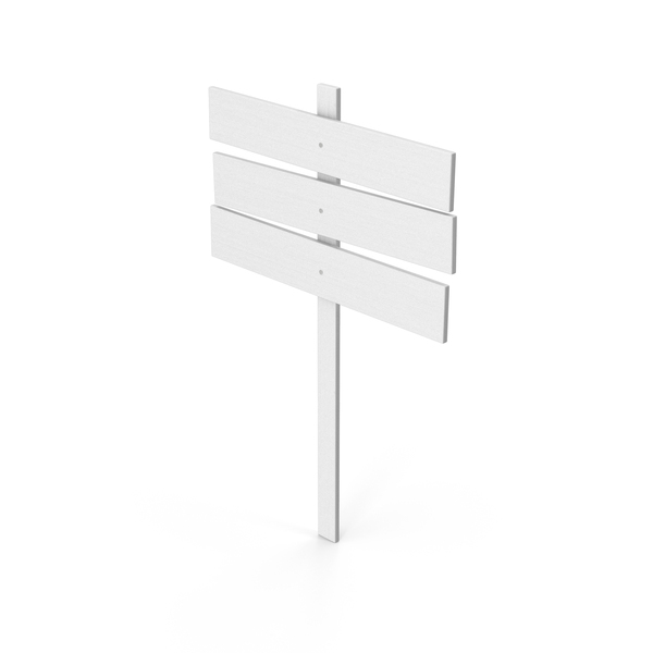 White Signboard PNG & PSD Images