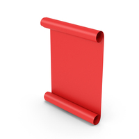 Scroll Paper Red PNG & PSD Images