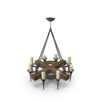 Medieval Chandelier PNG & PSD Images