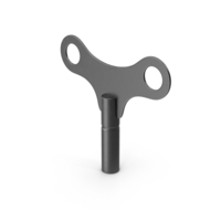 Black Winding Key PNG & PSD Images