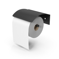 Black Toilet Paper Holder PNG & PSD Images