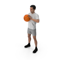 Man With Basketball PNG & PSD Images