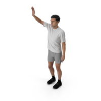 Sports Man Waving PNG & PSD Images