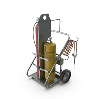 Oxygen And Propane Torch Welding Cart PNG & PSD Images