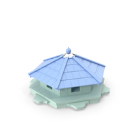 Duck House Floating Hexagonal PNG & PSD Images