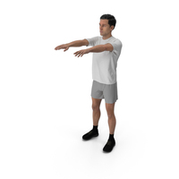 Sports Man With Hands In Front PNG & PSD Images