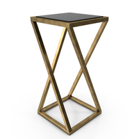 Nesting Tables With Gold Base PNG & PSD Images