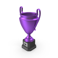 Award Cup 2 Purple PNG & PSD Images