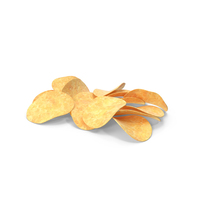 Bunch of Potato Chips PNG & PSD Images