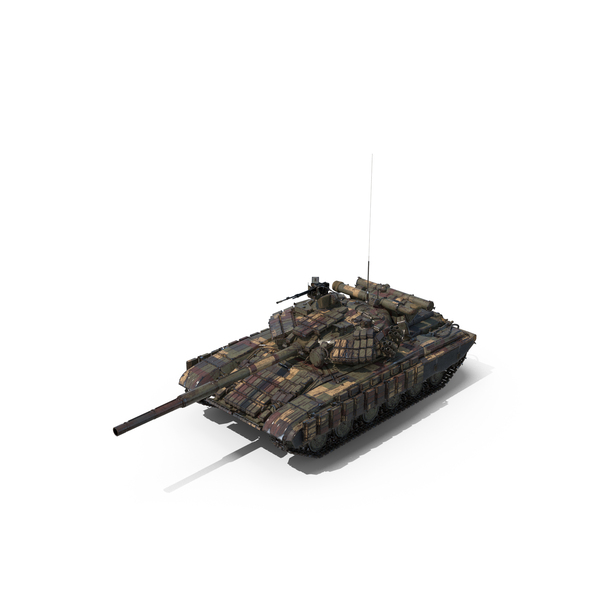 Main Battle Tank T 64 BV Dirty PNG & PSD Images