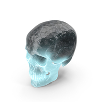 Human Skull Sci Fi Ice PNG & PSD Images