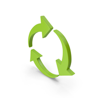 RECYCLE SYMBOL GREEN PNG & PSD Images