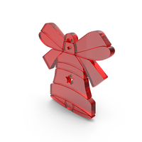 Christmas Bell Symbol Glass PNG & PSD Images