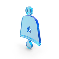 Christmas Bell Symbol Glass PNG & PSD Images