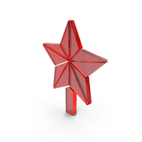 Christmas Star Symbol Glass PNG & PSD Images