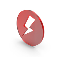 Power Symbol Glass PNG & PSD Images
