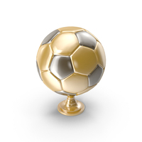 Soccer Award Yellow Black PNG & PSD Images