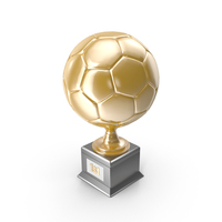 Gold Soccer Award PNG & PSD Images