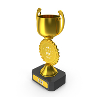 Gold Award Cup PNG & PSD Images