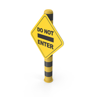 Do Not Enter Signboard PNG & PSD Images