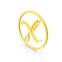 Yellow Gluten Free Icon PNG & PSD Images