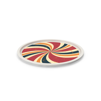 Round Colorful Tray PNG & PSD Images