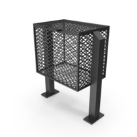 Modern Street Bin PNG & PSD Images