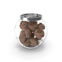 Glass Jar Cookie Content PNG & PSD Images