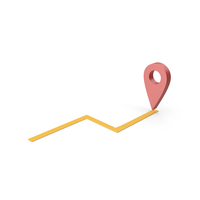 Route Yellow Marker PNG & PSD Images