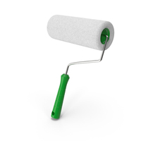 Green Paint Roller PNG & PSD Images