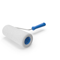 Blue Paint Roller PNG & PSD Images