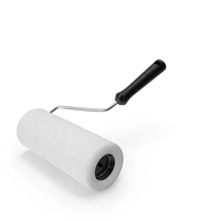 Black Paint Roller Position PNG & PSD Images