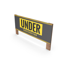 Under Construction Sign PNG & PSD Images