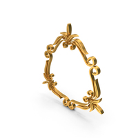 Gold Triangular Frame PNG & PSD Images